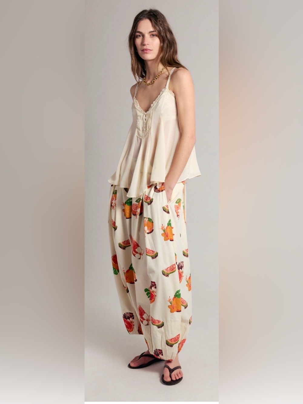 Free people in bloom pull on pants